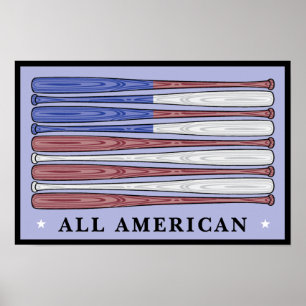 All amerikanaffisch poster