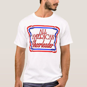 All amerikanhejaklacksledare t shirt