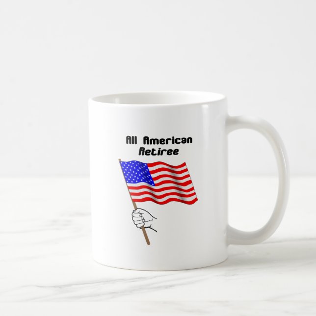 All amerikanpensionärmugg kaffemugg (Höger)