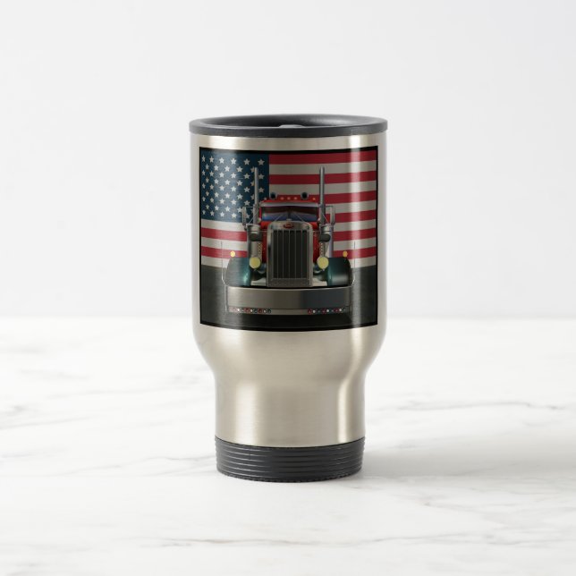 All amerikanPeterbilt travel mug Resemugg (Center)