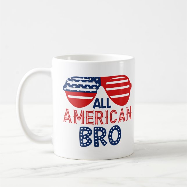 All Amerikansk Bror Kaffemugg (Vänster)