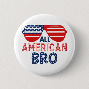 All amerikansk bror knapp