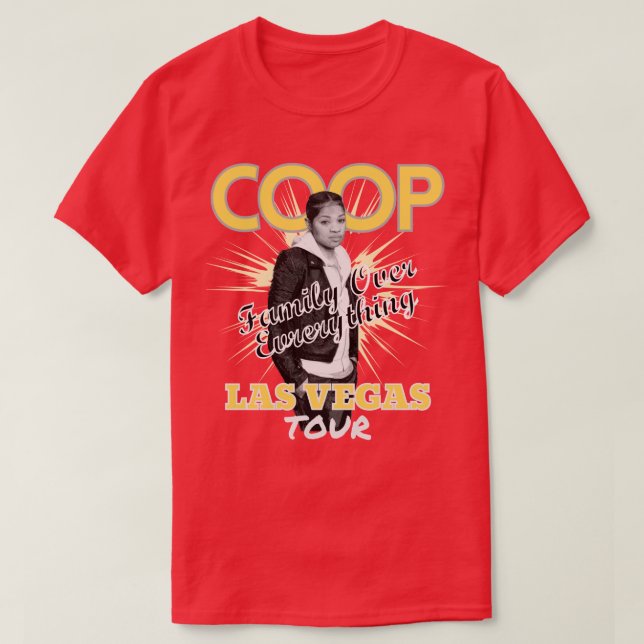 All amerikansk Coop-skjorta T Shirt (Design framsida)