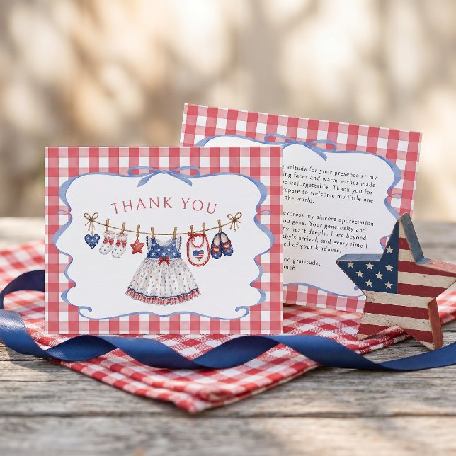 All Amerikansk Flickas Bebisbad Tack Kort (Skapare uppladdad)