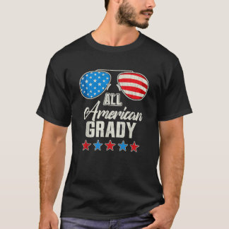 All amerikansk grå 4:e juli-familjen som matchar S T Shirt