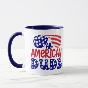 All amerikansk kompis mugg