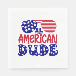 All amerikansk kompis pappersservett