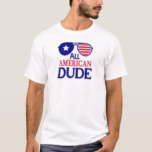 All amerikansk kompis Patriotic T Shirt