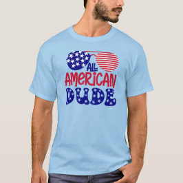 All amerikansk kompis t shirt