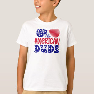 All amerikansk kompis t shirt