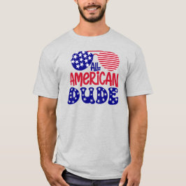 All amerikansk kompis t shirt