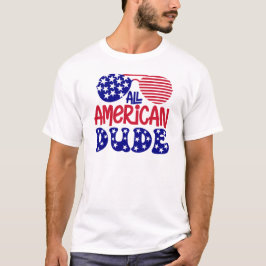 All amerikansk kompis t shirt