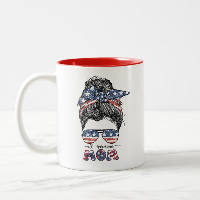 All amerikansk Mamma-kaffe Mugg (Vänster)