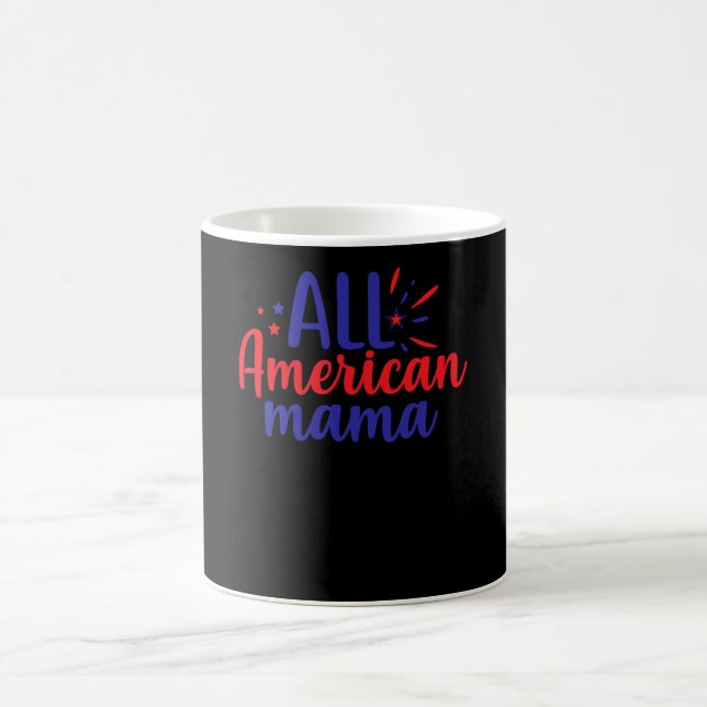 All amerikansk Mamma Kaffemugg (Center)