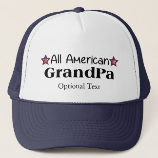 All amerikansk morfar truckerkeps