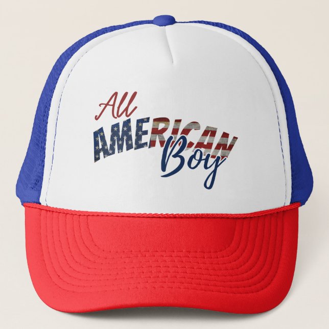 ALL AMERIKANSK POJKE KEPS (Framsida)