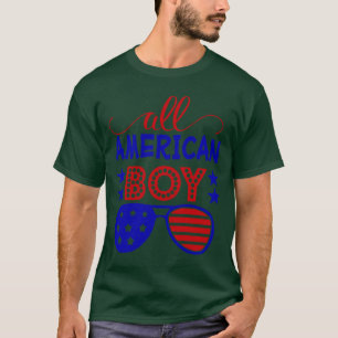 all amerikansk pojke t shirt