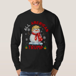 All amerikansk Trump-president i Snögubbe T Shirt
