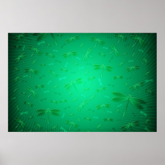 All är Fullt av Dragonflies Poster