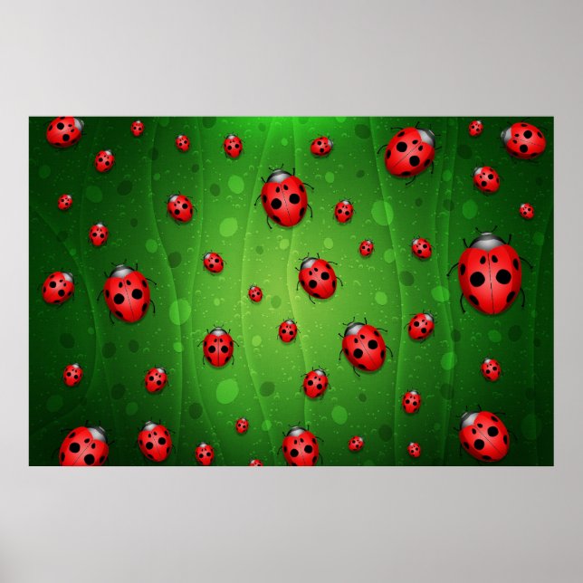 All är Fullt Ladybugs Poster (Framsidan)