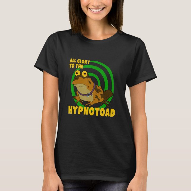 All ära åt Hypnotoad-fotbollen T Shirt (Framsida)