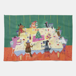 All artrostat bröd på en handduk kökshandduk