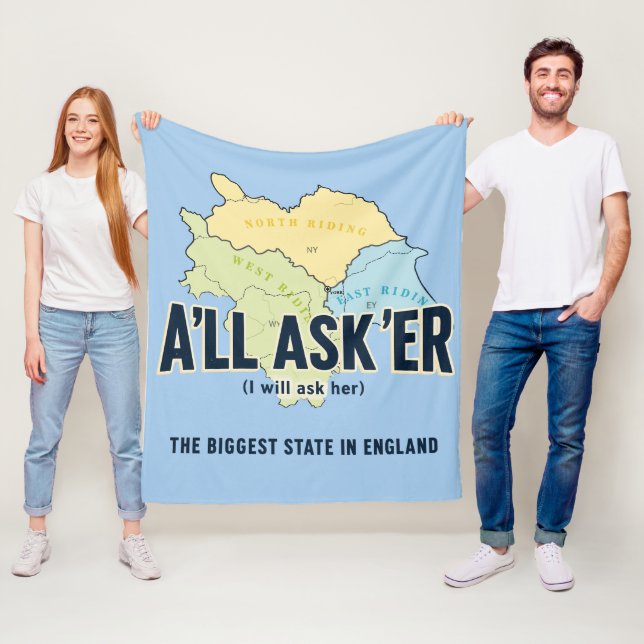 A'll Asker – Största länet i Yorkshire Fleecefilt (På plats)