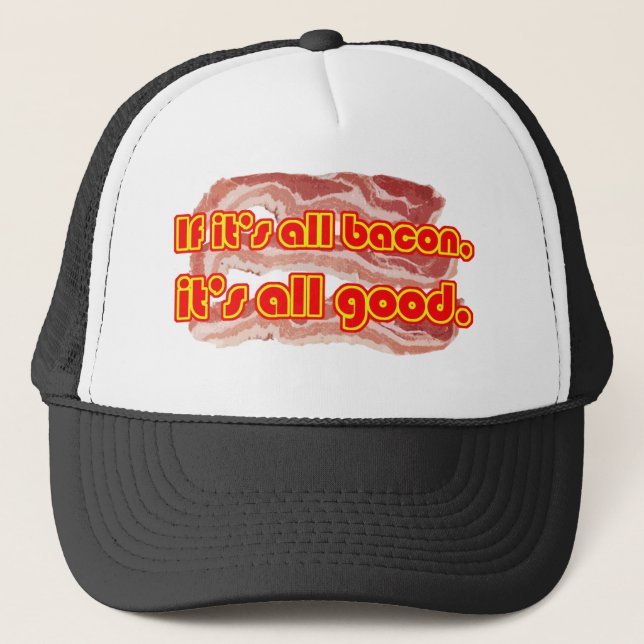 All bacon truckerkeps (Framsida)