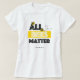 All bimateria - Hashtag spara bina T-shirt (Design framsida)