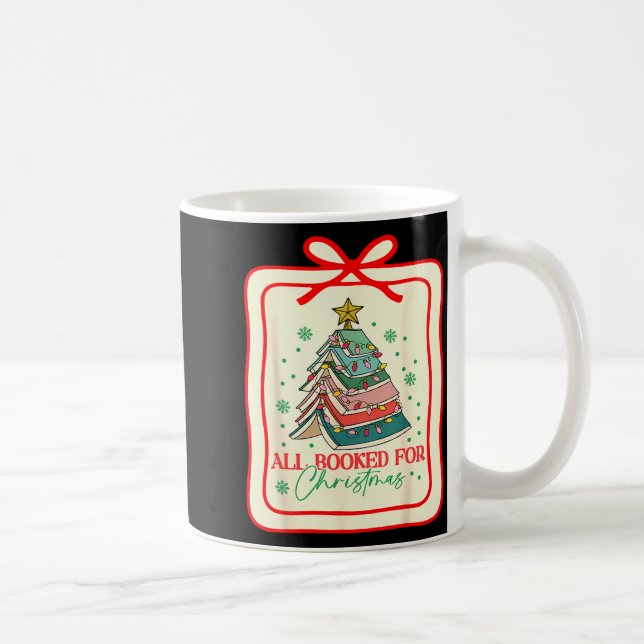 All Booked For Christmas Coquette Bow Tree Lights  Kaffemugg (Höger)