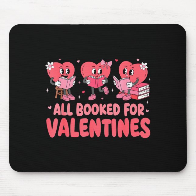 All Booked For Valentine Book Funny Teacher Kids G Musmatta (Framsidan)