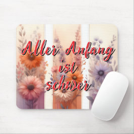 All början är svår musmatta