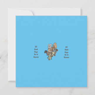 All bra hundar går till himlen kort