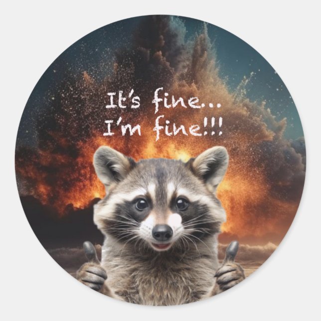 All bra runt klistermärke (Framsida)