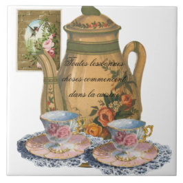 All bra sak börjar i köket kakelplatta