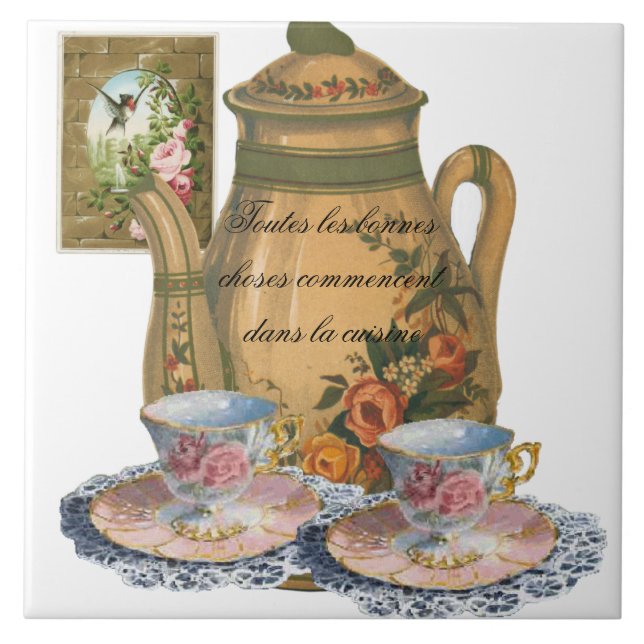 All bra sak börjar i köket kakelplatta (Framsidan)