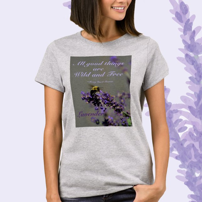 All Bra Sak Vild och Blommigt för fri benmassa T Shirt (Skapare uppladdad)