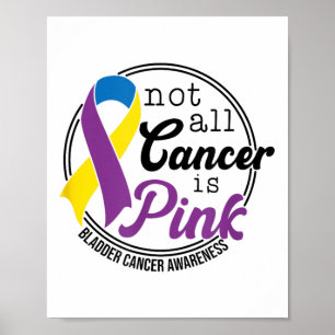 All cancer är inte Rosa, Bladder Cancer Awareness Poster