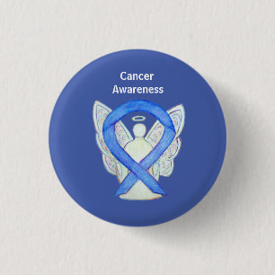 All Cancer Awareness Lavender Ribbon Pin Buttons Knapp
