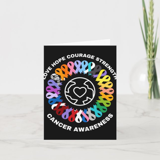 All cancer betyder att medvetenheten är viktig var kort (Framsida)