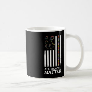 All Cancer betyder att medvetenheten om cancer i v Kaffemugg