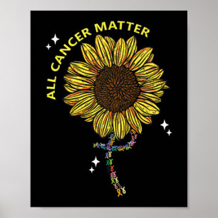 All cancer betyder att medvetenheten om Kor alla R Poster