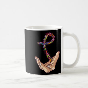 All Cancer betyder att medvetenheten om Rosett ban Kaffemugg