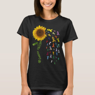 All Cancer Matters Awareness Support World Cancer T Shirt