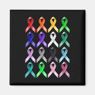 All Cancer Medvetenhet Världscancerdagen Magnet