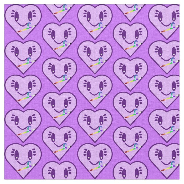 All cancer Survivor Heart Tyg (Närbild)