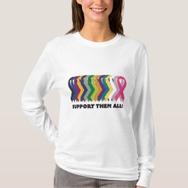 All cancermedvetenhet t shirt