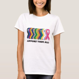 All cancermedvetenhet t shirt