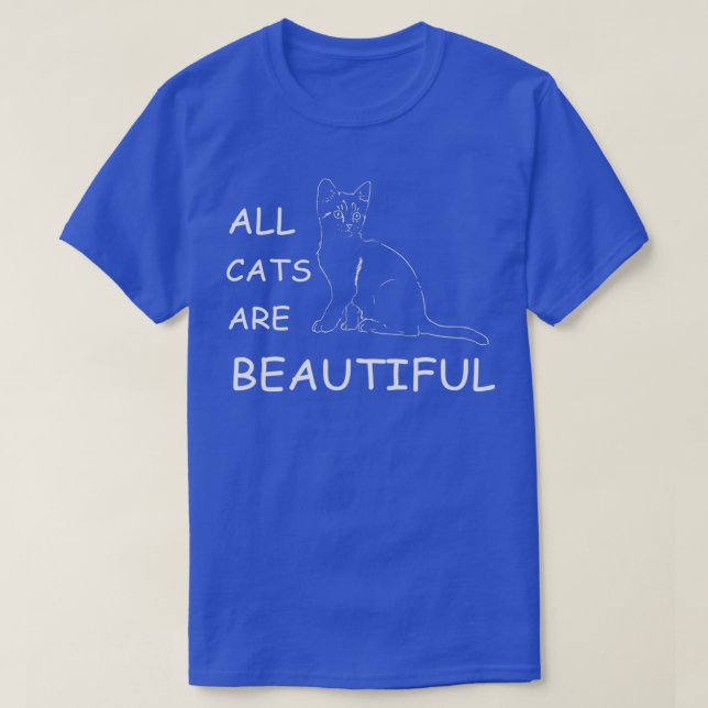all cats are beautiful Essential TShirt  T Shirt (Design framsida)