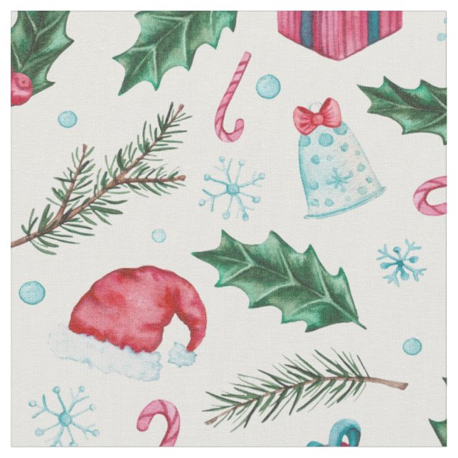 All christmas-väv tyg (Närbild)